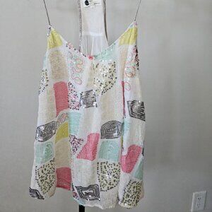 Floreat Anthropologie. Blouse. Size  L
